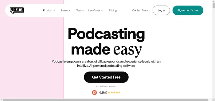 Audio Content Automation Tools - Podcastle