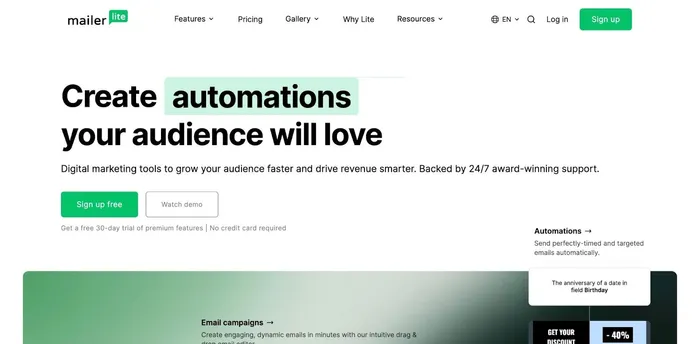 Mailerlite — easy-to-use & affordable Mailerlite — easy-to-use & affordable