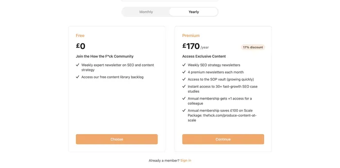 Ben Goodey How the F*ck subscription Ben Goodey How the F*ck subscription