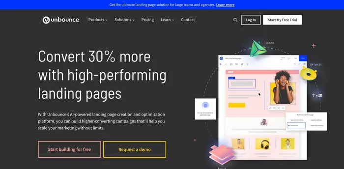 Unbounce The Landing Page Builder Platform Unbounce The Landing Page Builder Platform