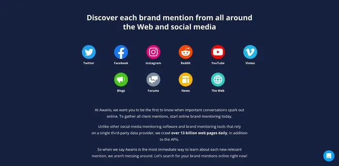 awario brand mention monitoring tool