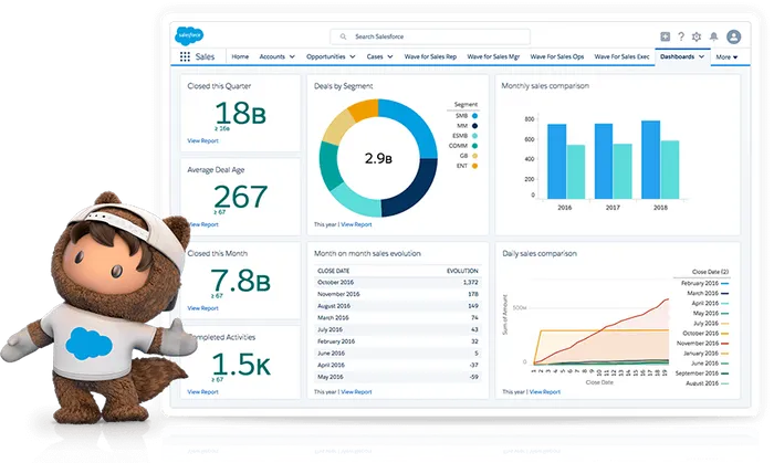 해외 대표 백오피스 툴 Salesforce CRM